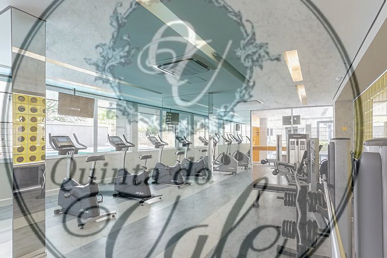 Studio Allianz garagem, varanda, piscina, academia
