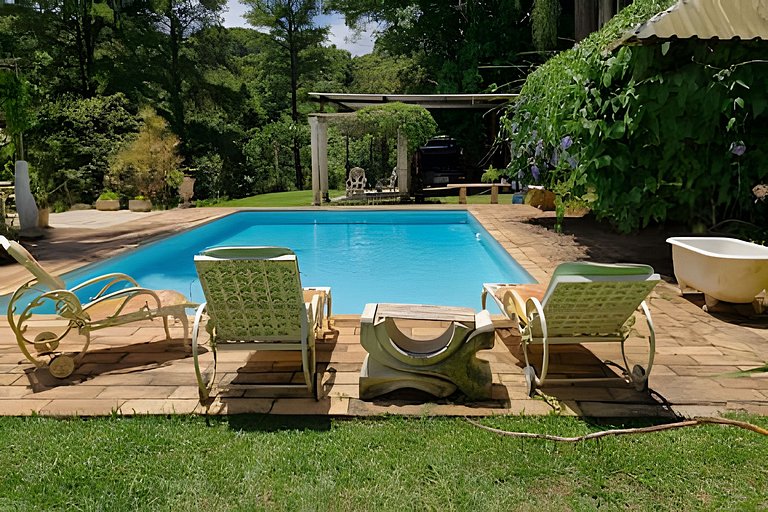 Quinta do Vale - Kombi Home Varanda, vista Lago, piscina, ca