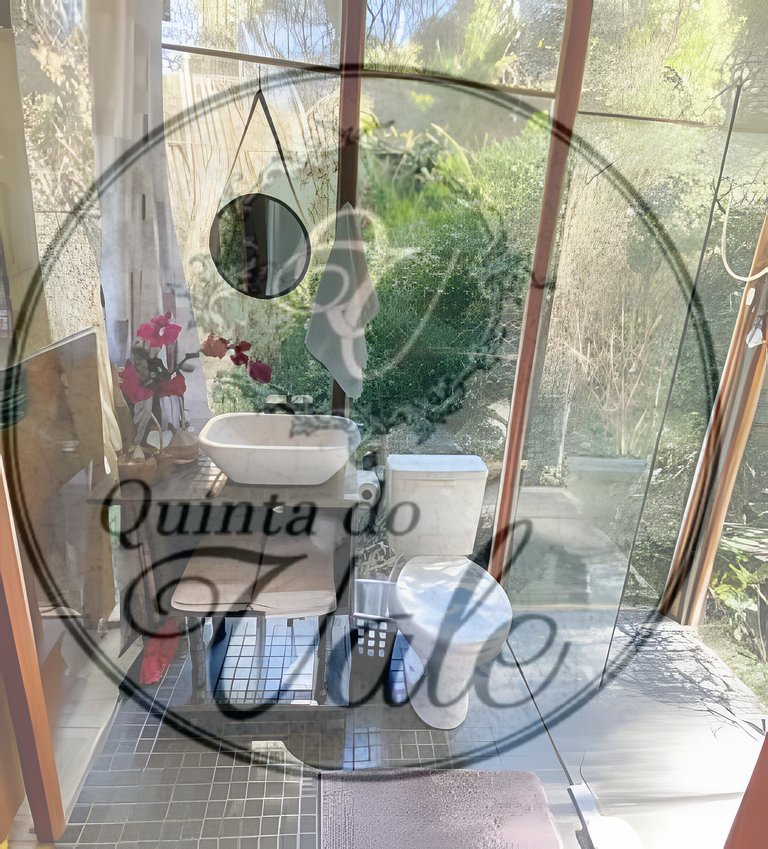 Casa de Vidro: Lago, cachoeira, caiaque, piscina