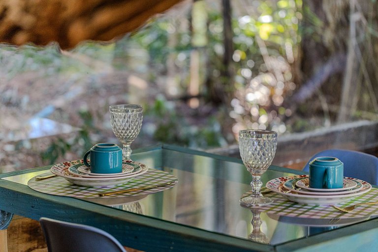 Cabana dos Esquilos: Lago, Caiaque, Cachoeira, Paz